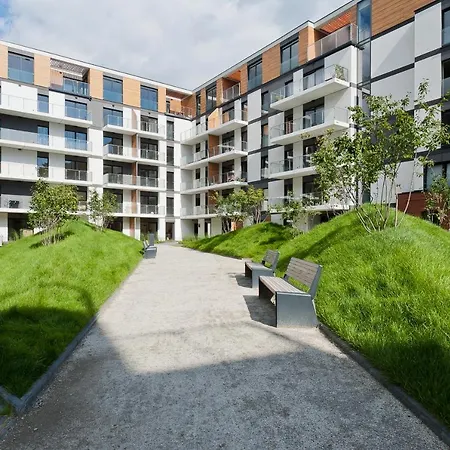 By Bed&bath Apartment Krakow